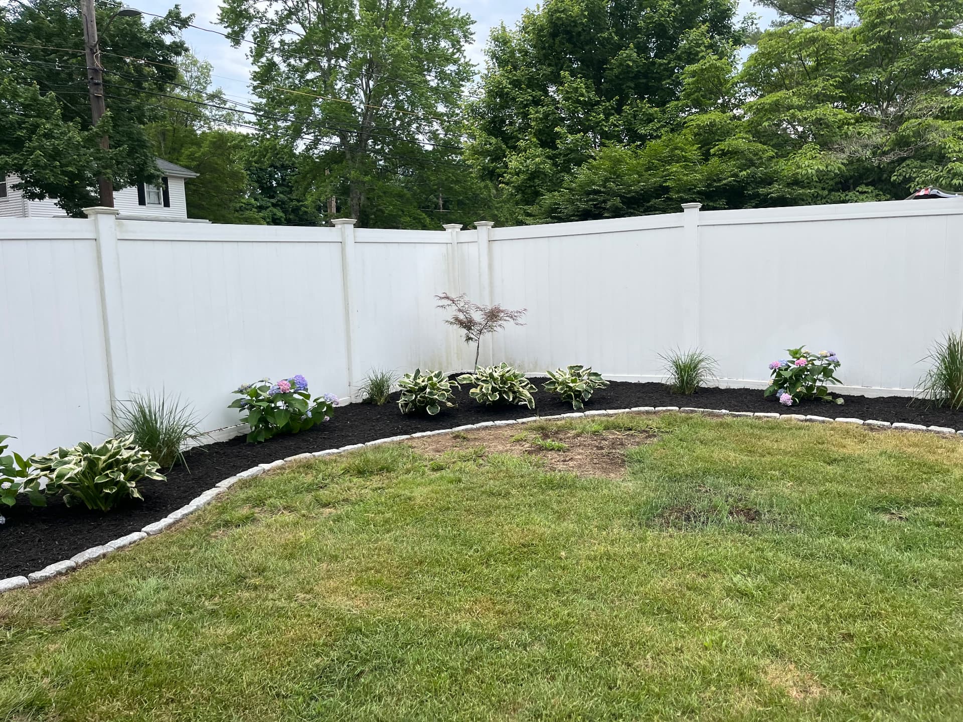Dedham Garden Walls & Plantings — view 3