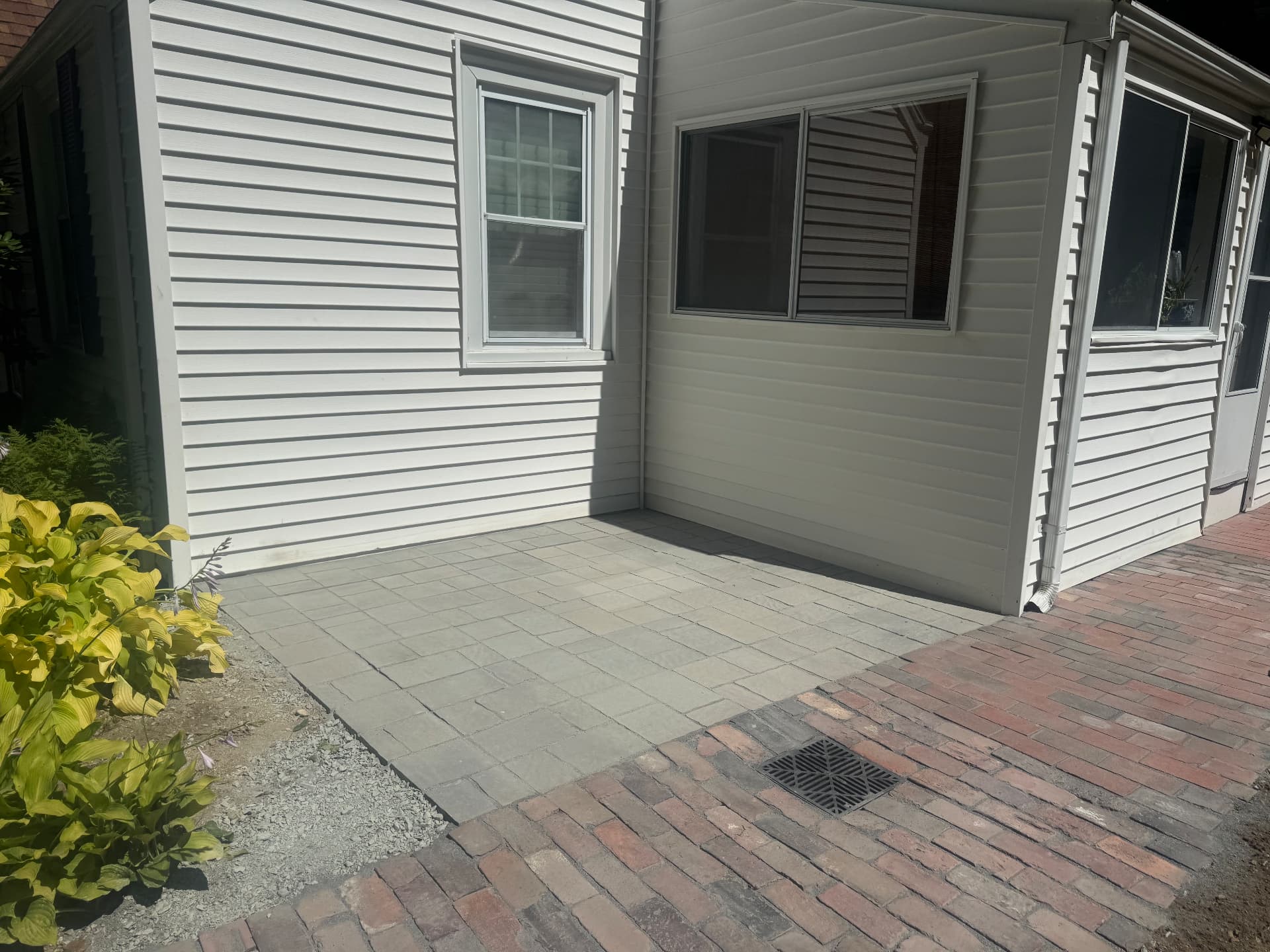 Dedham Reclaimed Brick Walkway & Patio — view 3