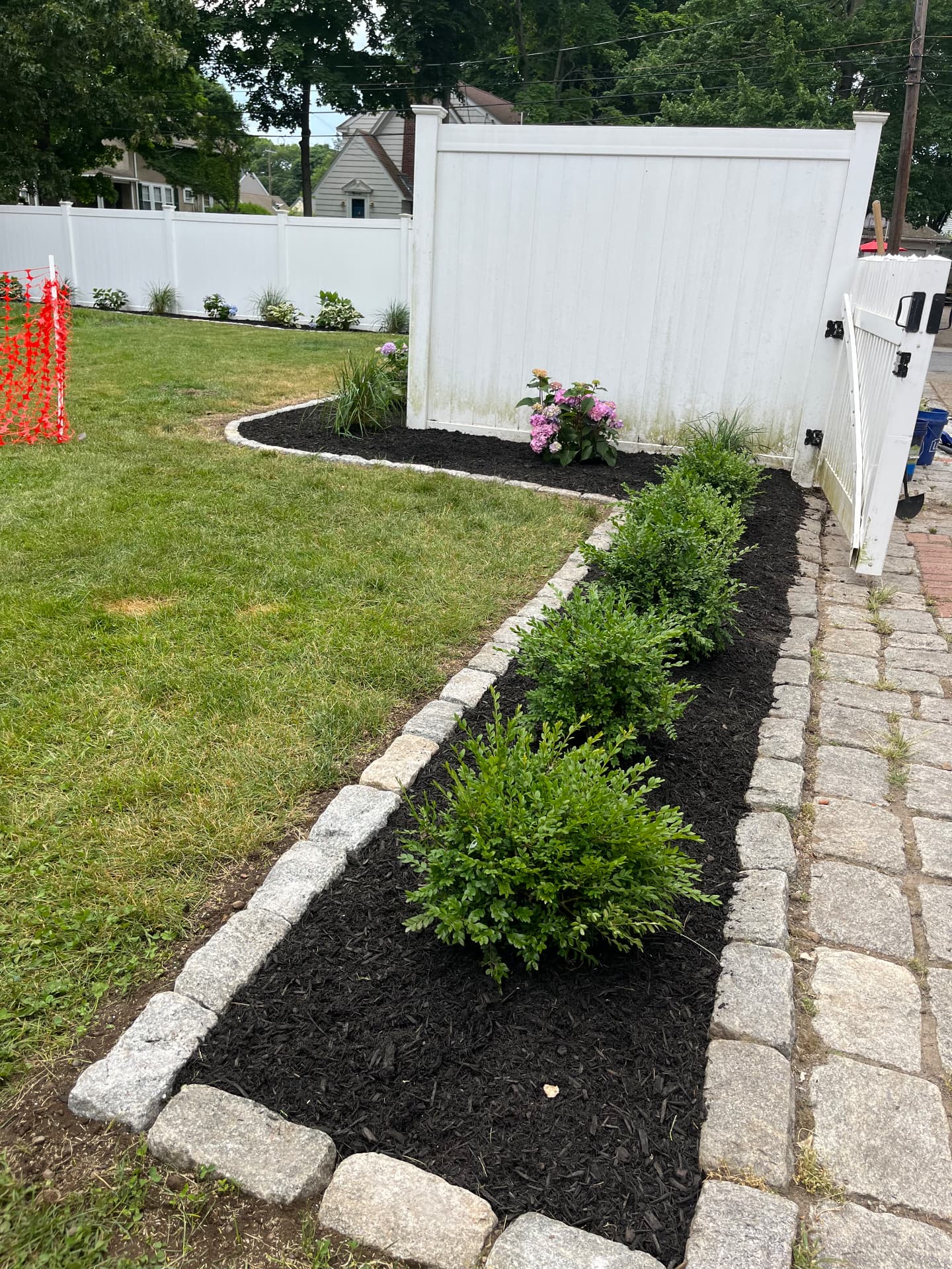 Dedham Garden Walls & Plantings — view 2