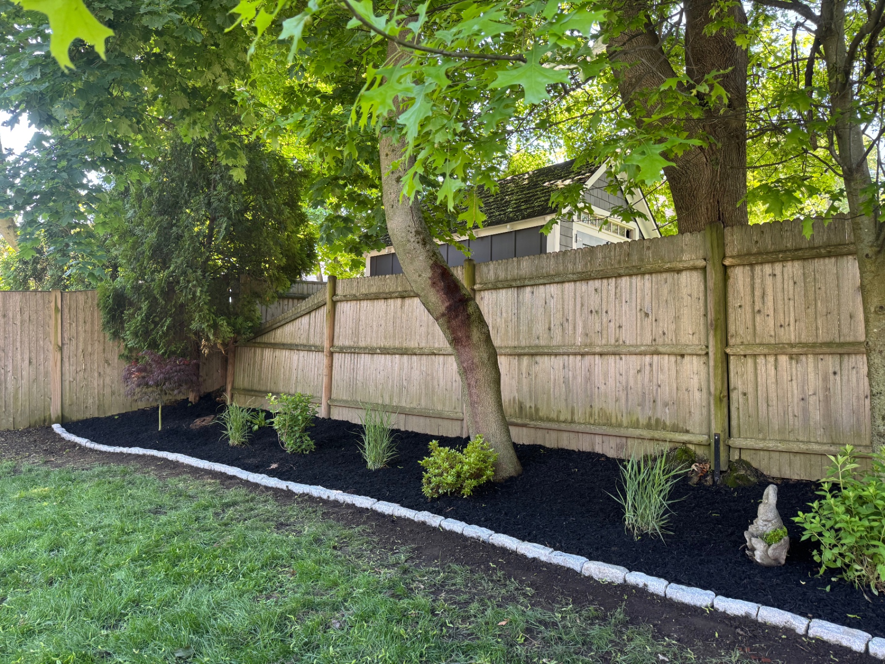 Woodland Cobblestone Garden detail 1