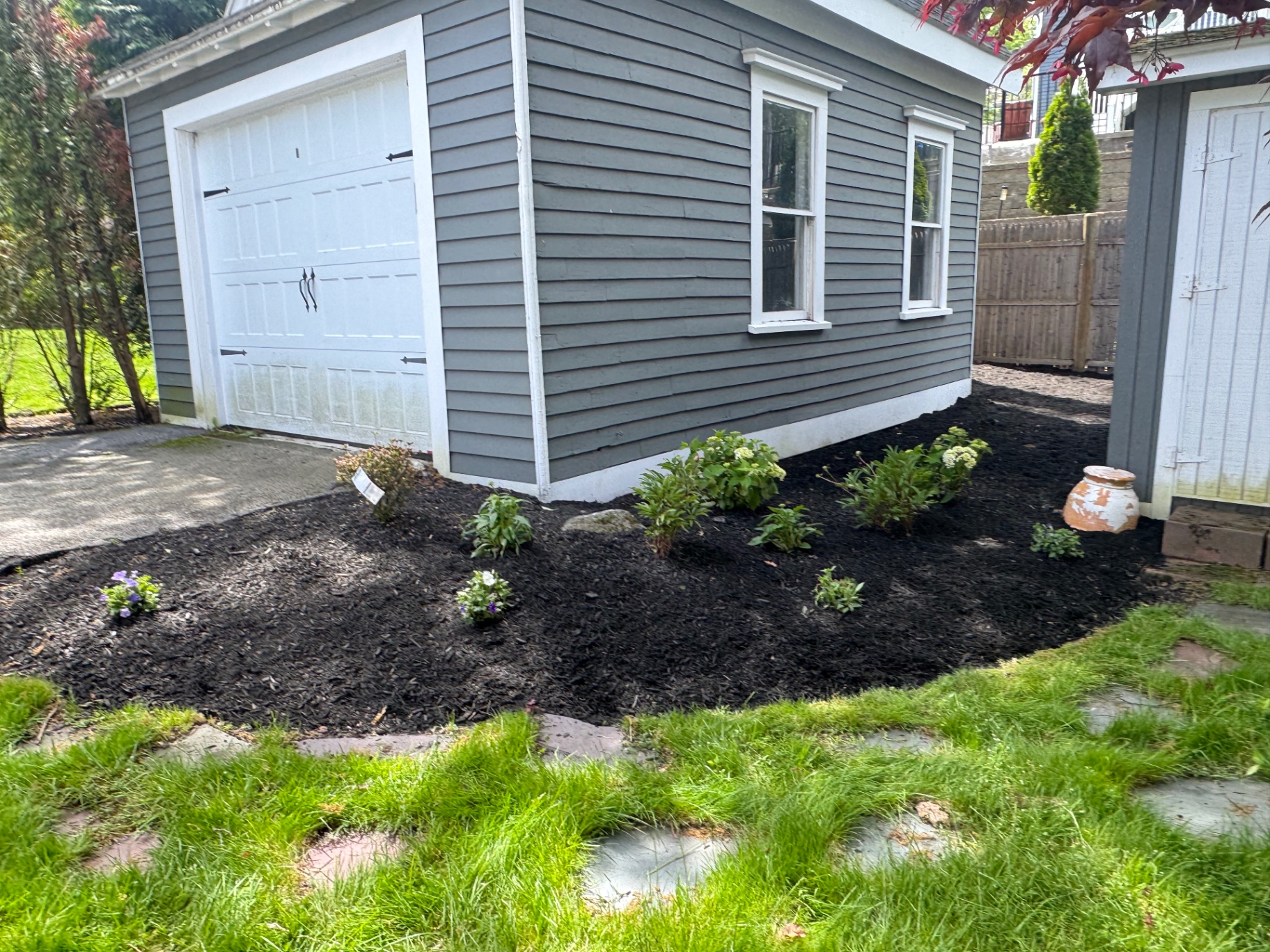 Fence-Line Flower Bed detail 2