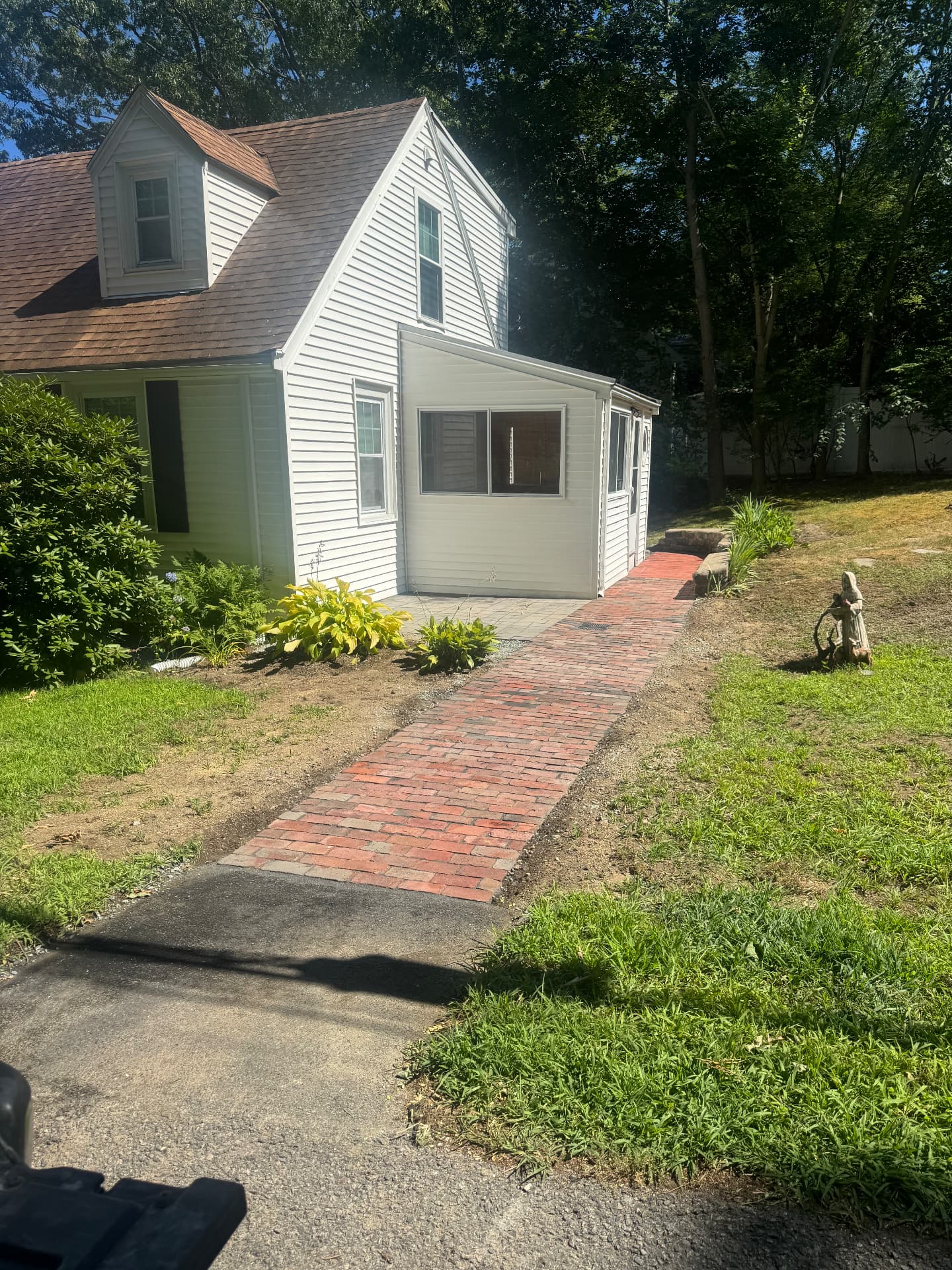 Dedham Reclaimed Brick Walkway & Patio