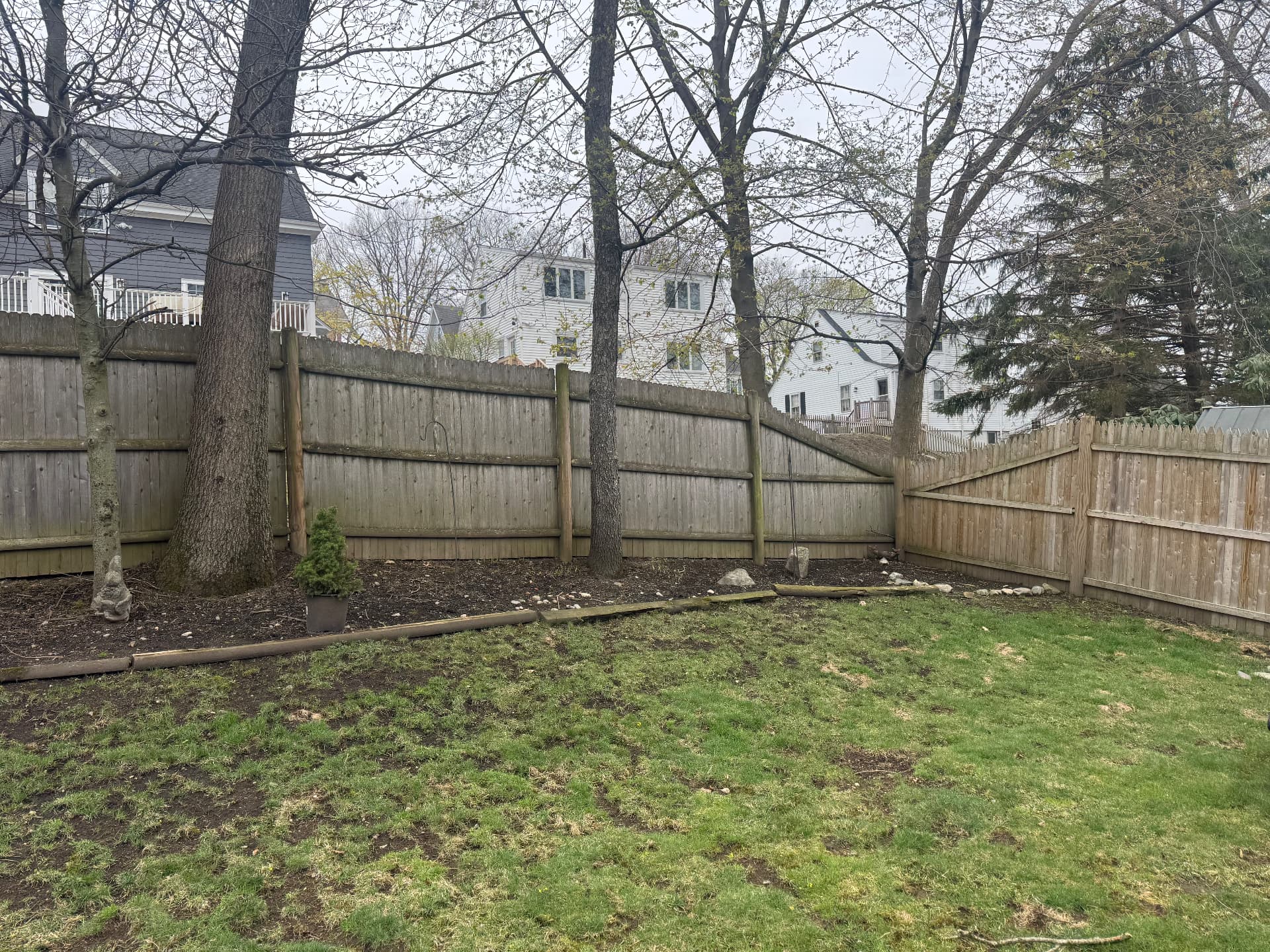 West Roxbury Garden — before view 3