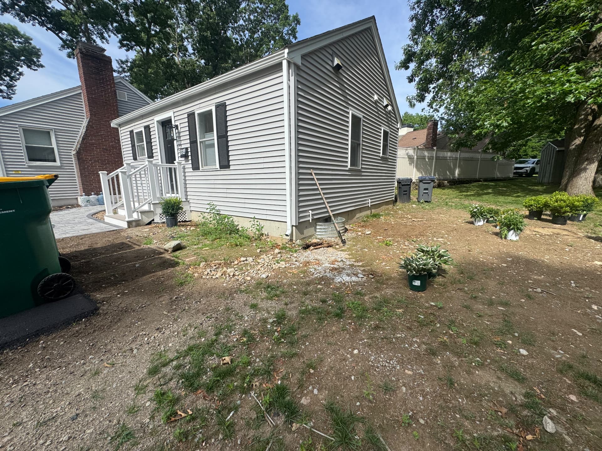 Norwood Terrace Garden — before view 1
